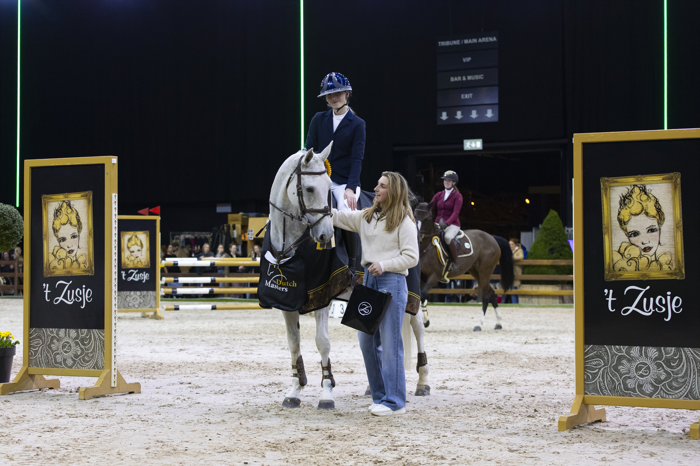 Sterk deelnemersveld en spannende barrages in de nationale springrubrieken