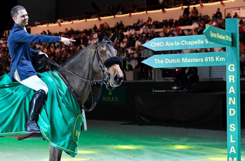 Rolex Grand Slam is begonnen voor Farrington