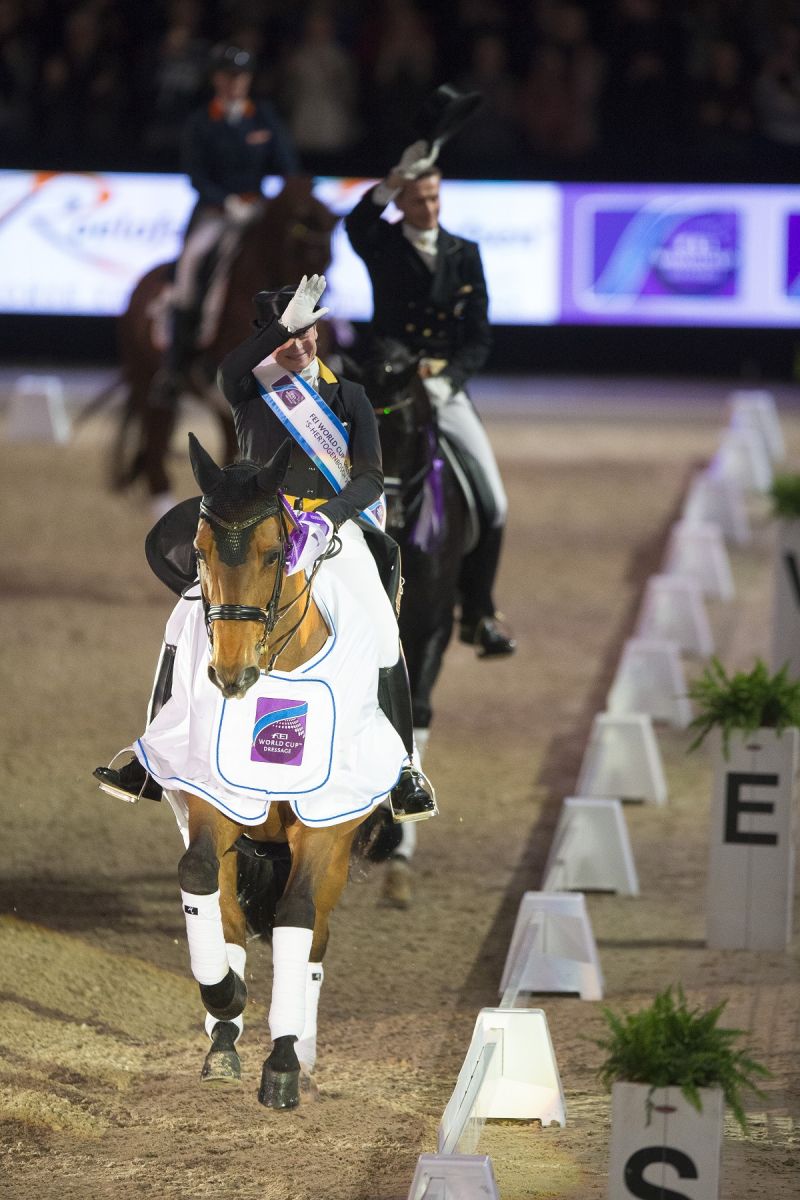 Spannende laatste kwalificatie voor dressuurruiters