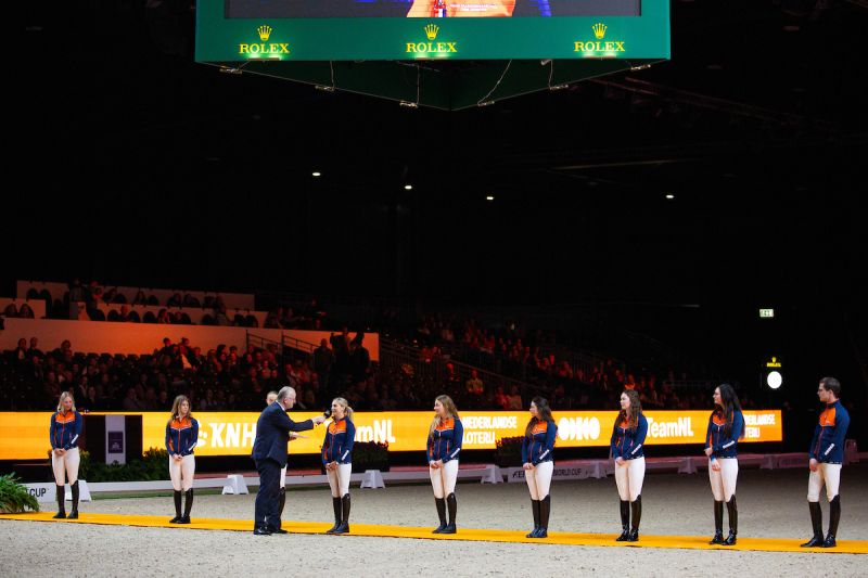 KNHS Talententeam 2024 gepresenteerd bij The Dutch Masters