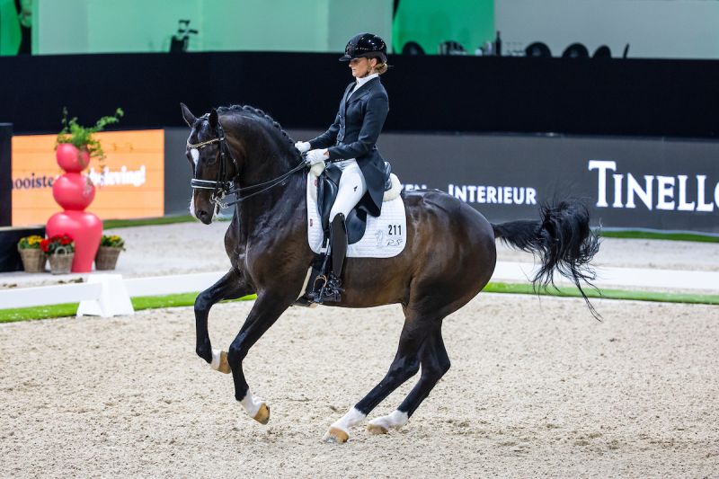 Dressuurruiters op jacht naar punten bij The Dutch Masters